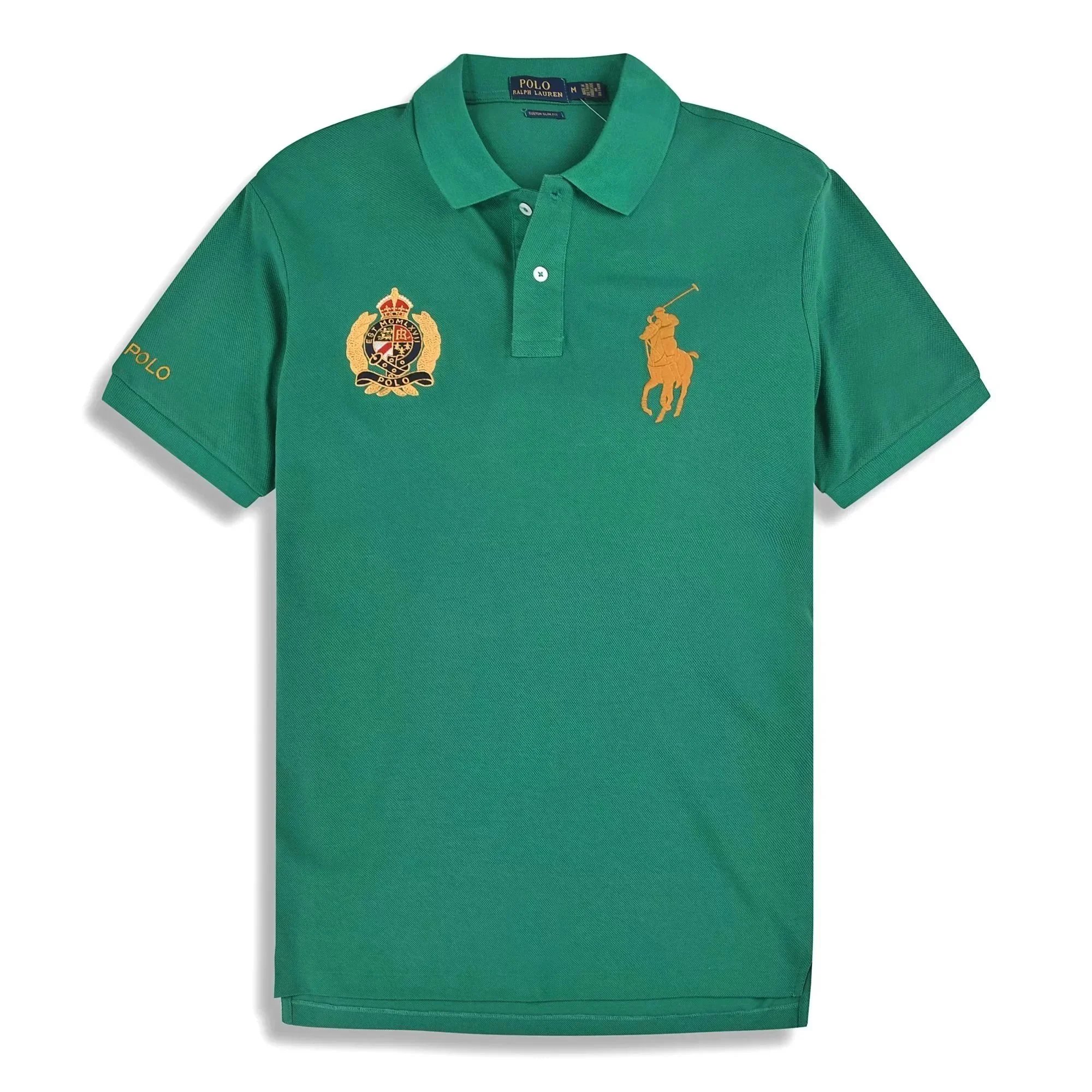 Polo Ralph Lauren Classic Fit Polo Shirt Red Navy White Green Black Dark Green