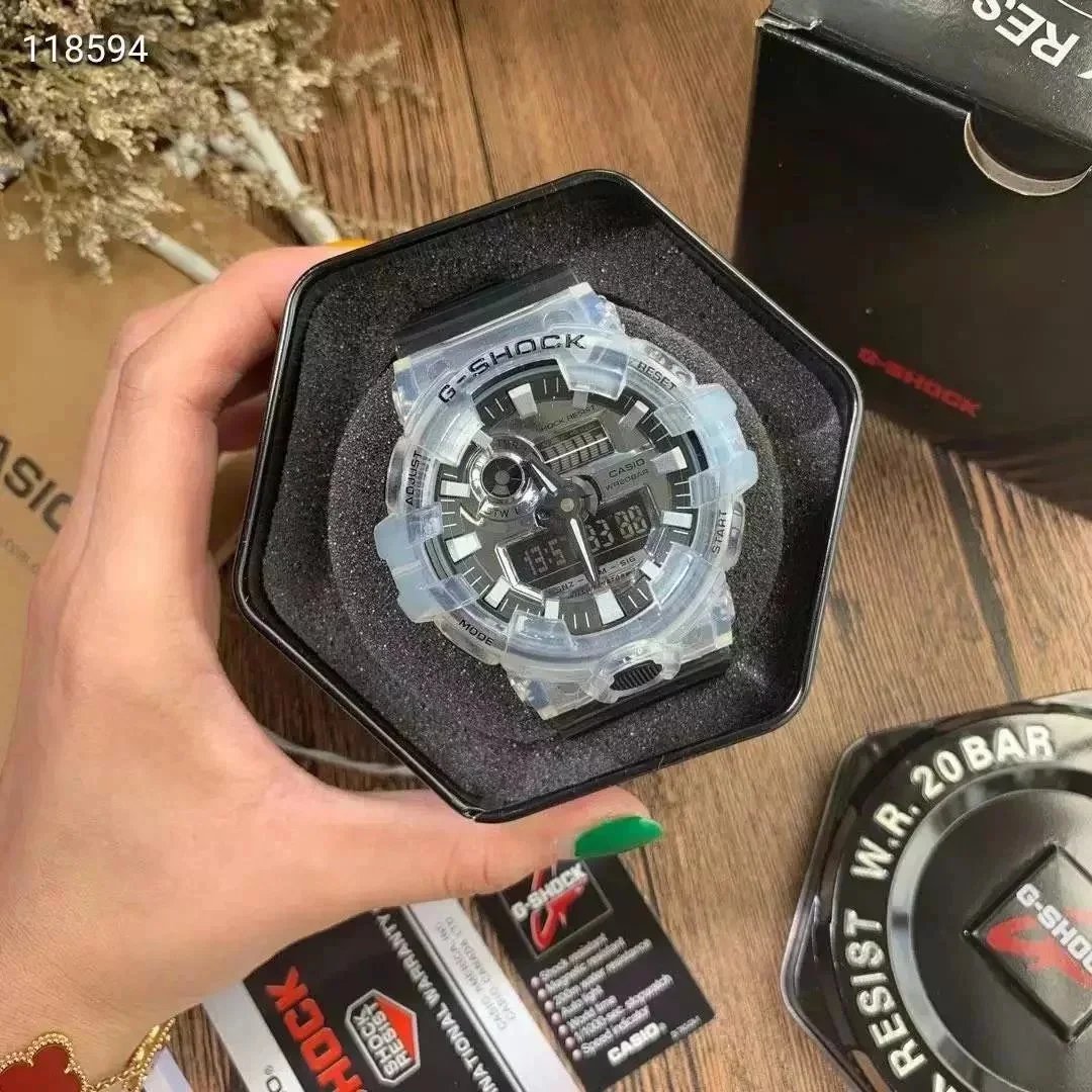 Casio G-Shock GA-2100 Clear Transparent Digital-Analog Watch