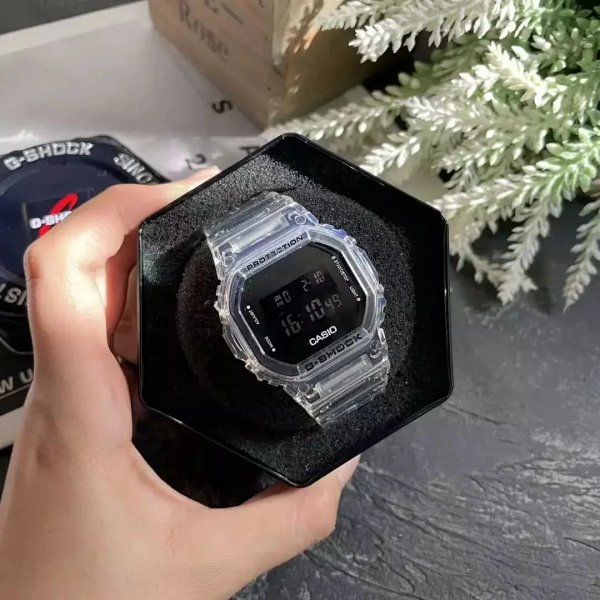 Casio G-Shock DW-5600 Clear Transparent Quartz Watch Watches product listing in Litbuy spreadsheet finds