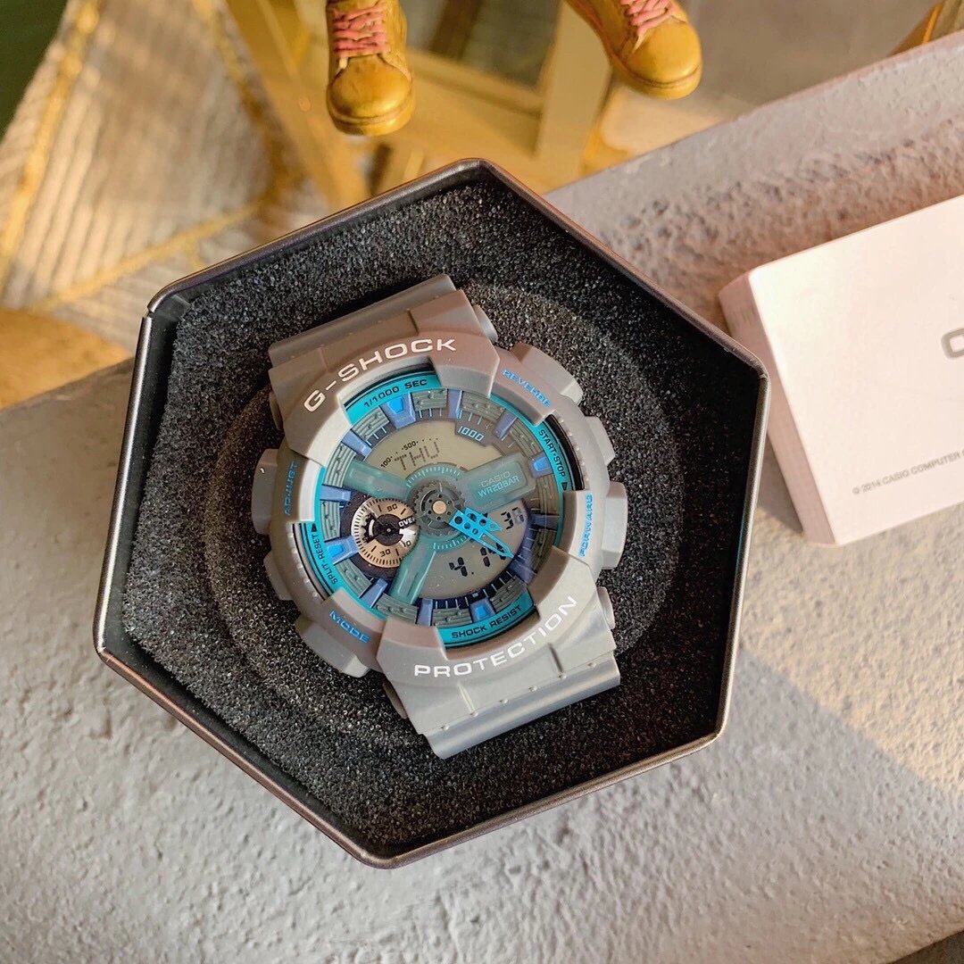 Casio Casio G-Shock Protection Watch in Grey and Blue Grey