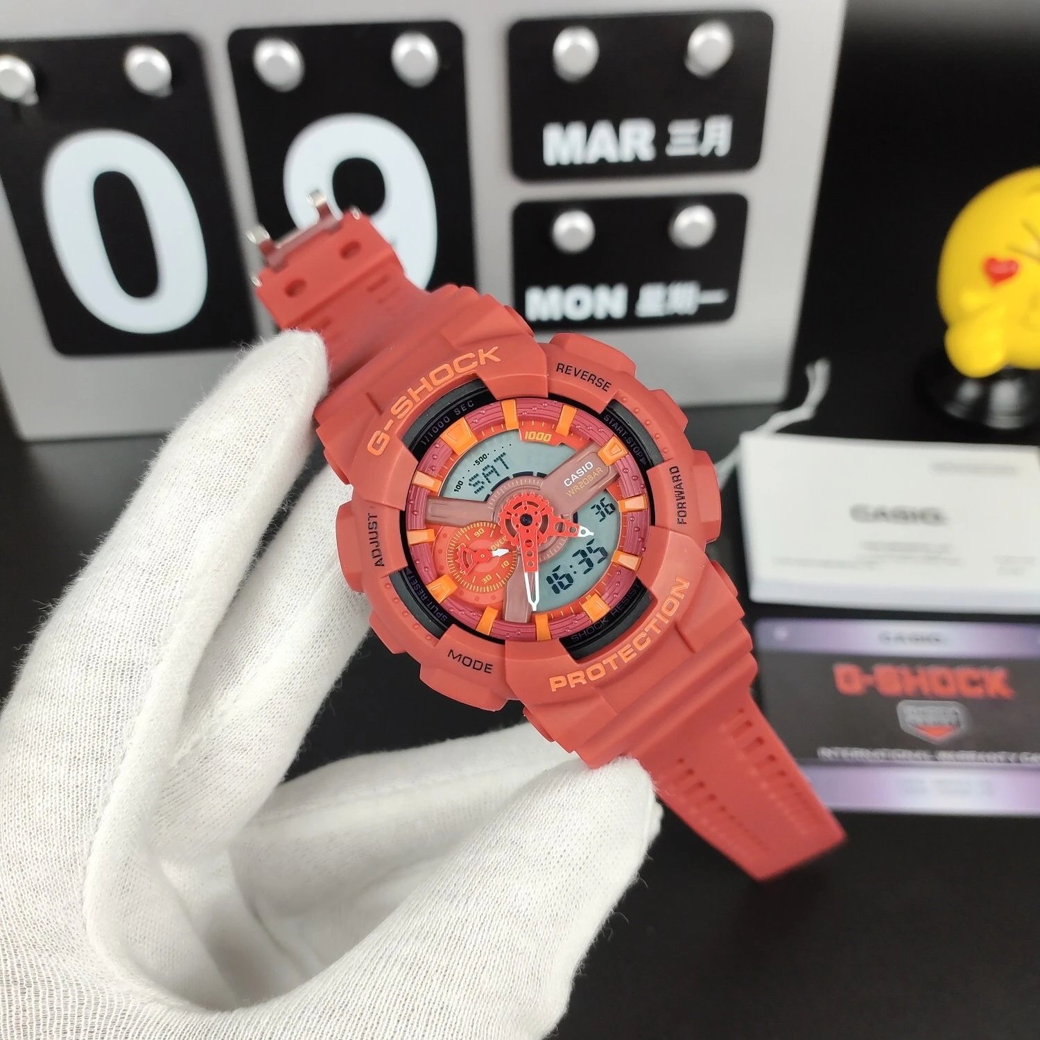 Casio Casio G-Shock Orange Point Red Watch Orange