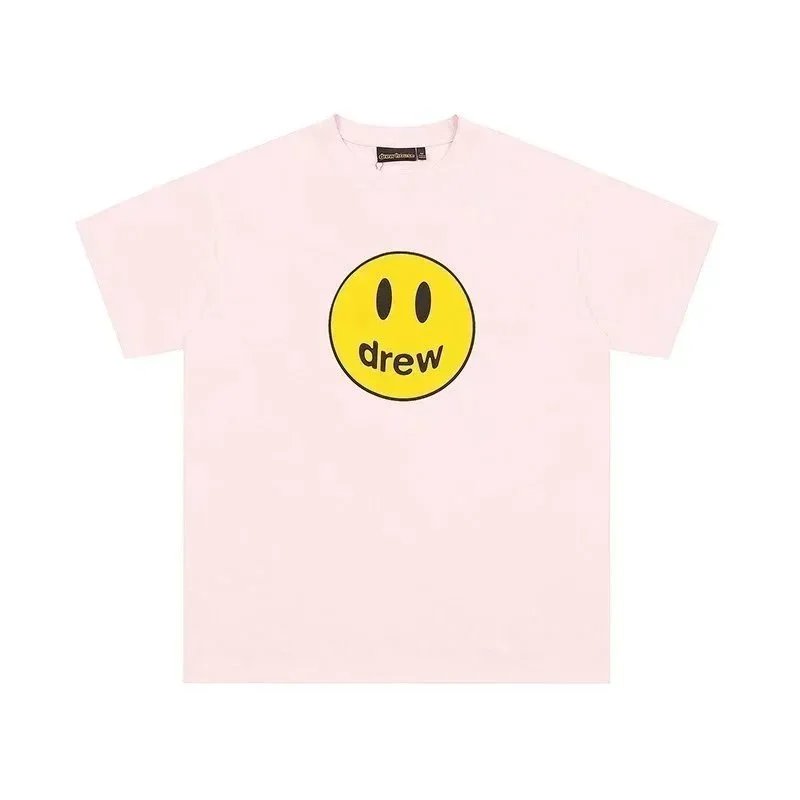 Drew House Drew House Light Pink Smiley Face T-Shirt Pink
