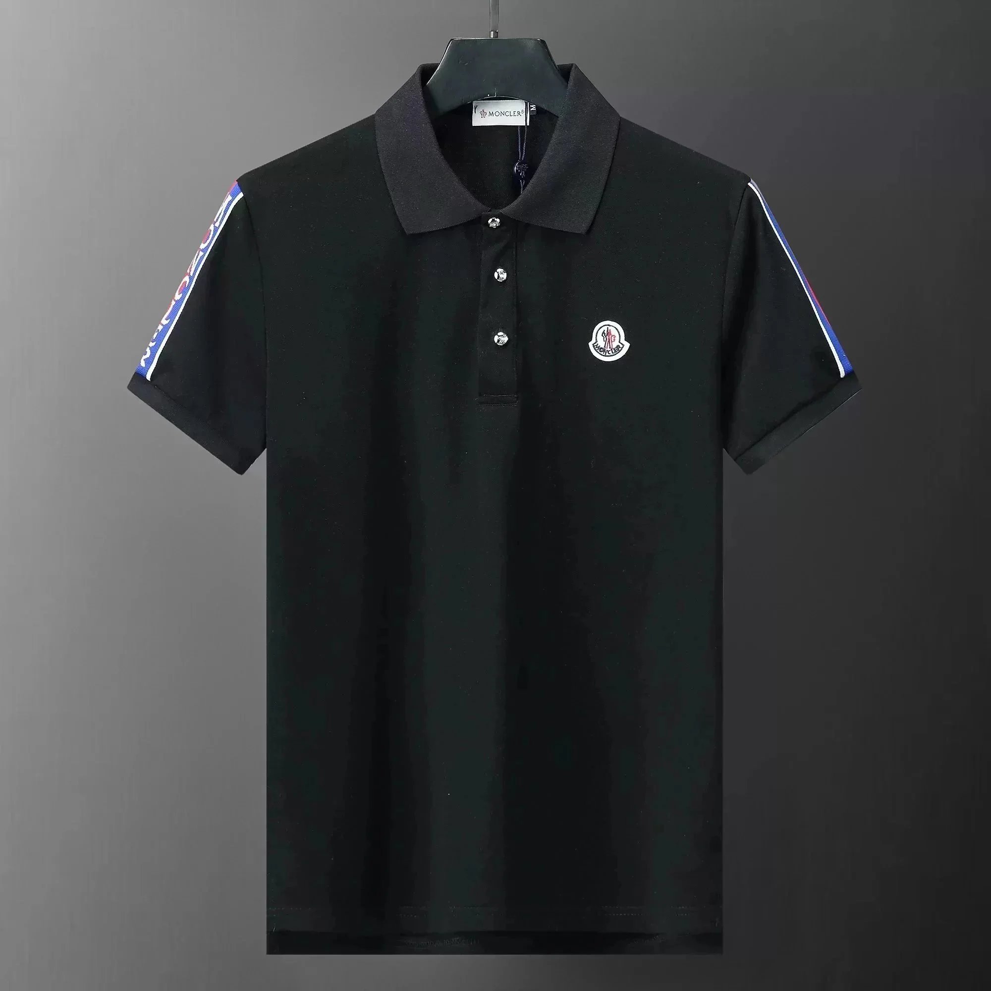 Moncler Shirts Short-Sleeve Polo Shirt — 18