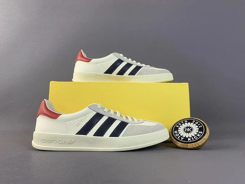Gucci Gazelle White 