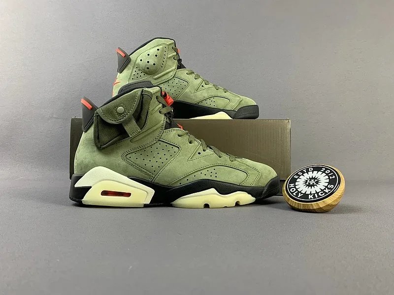 Nike Air Jordan 6 Black White Retro Basketball Sneakers