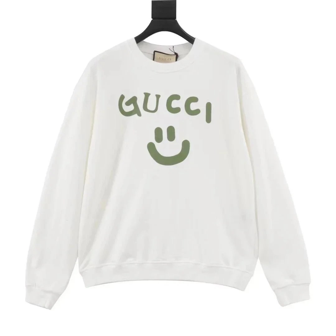 Gucci Rainbow Logo Black Oversized Sweatshirt