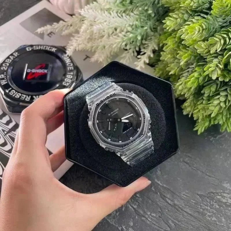 Casio G-Shock GA-2100 Clear Transparent Digital-Analog Watch