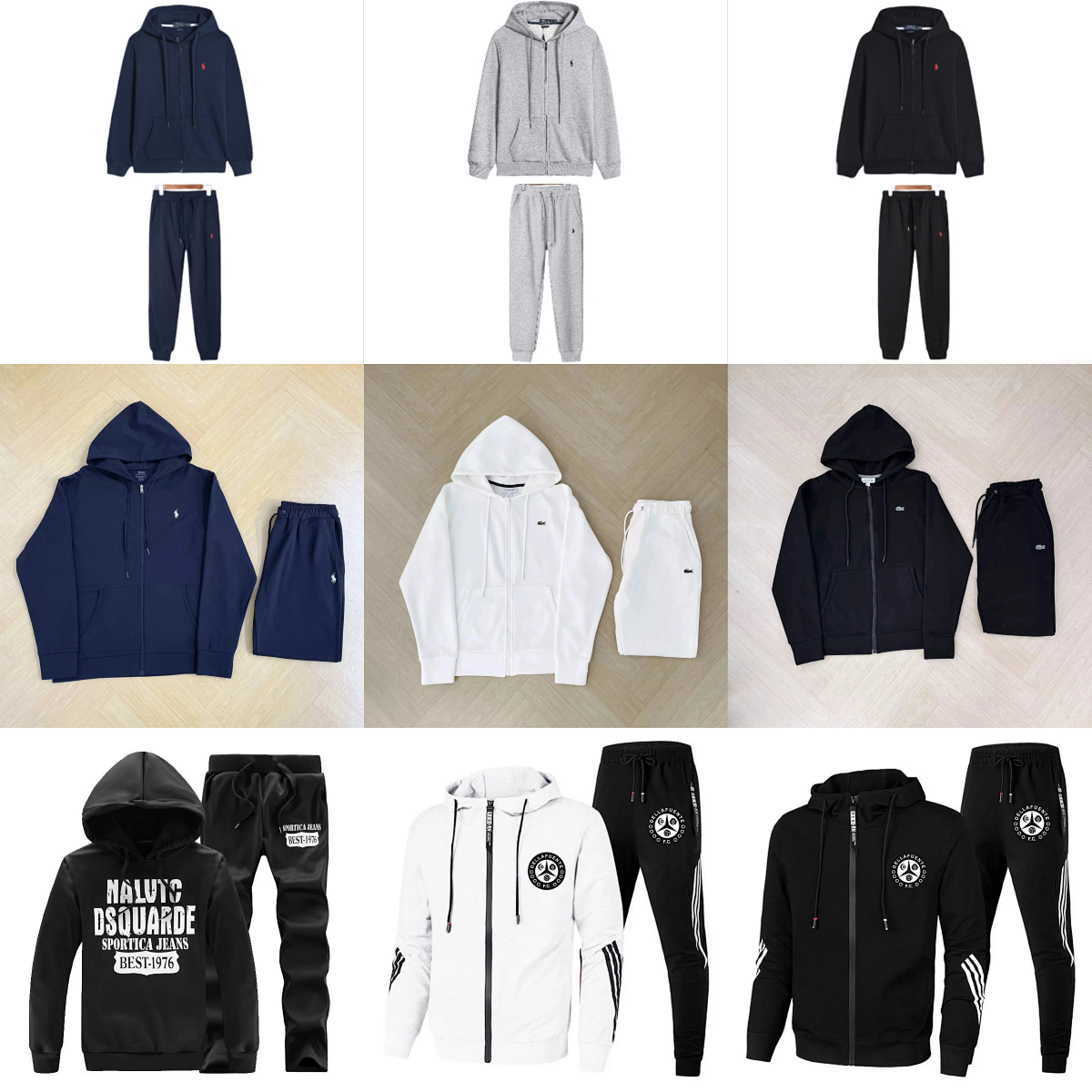Lacoste Classic Logo Sweatpants Navy product detail 2 in Litbuy spreadsheet finds