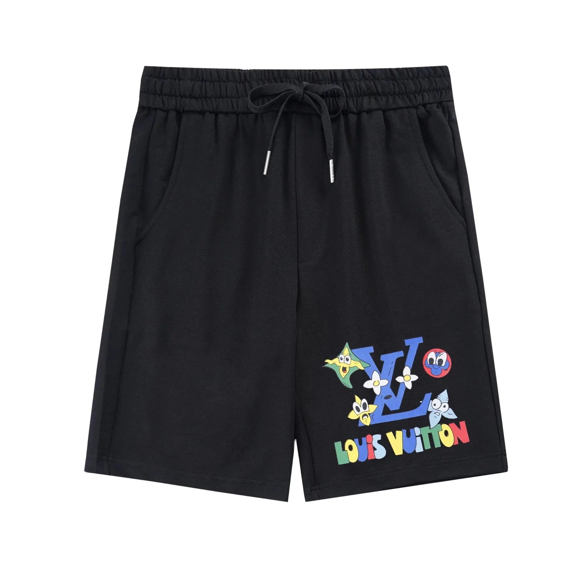 Louis Vuitton Louis Vuitton LV Print Black Shorts Black
