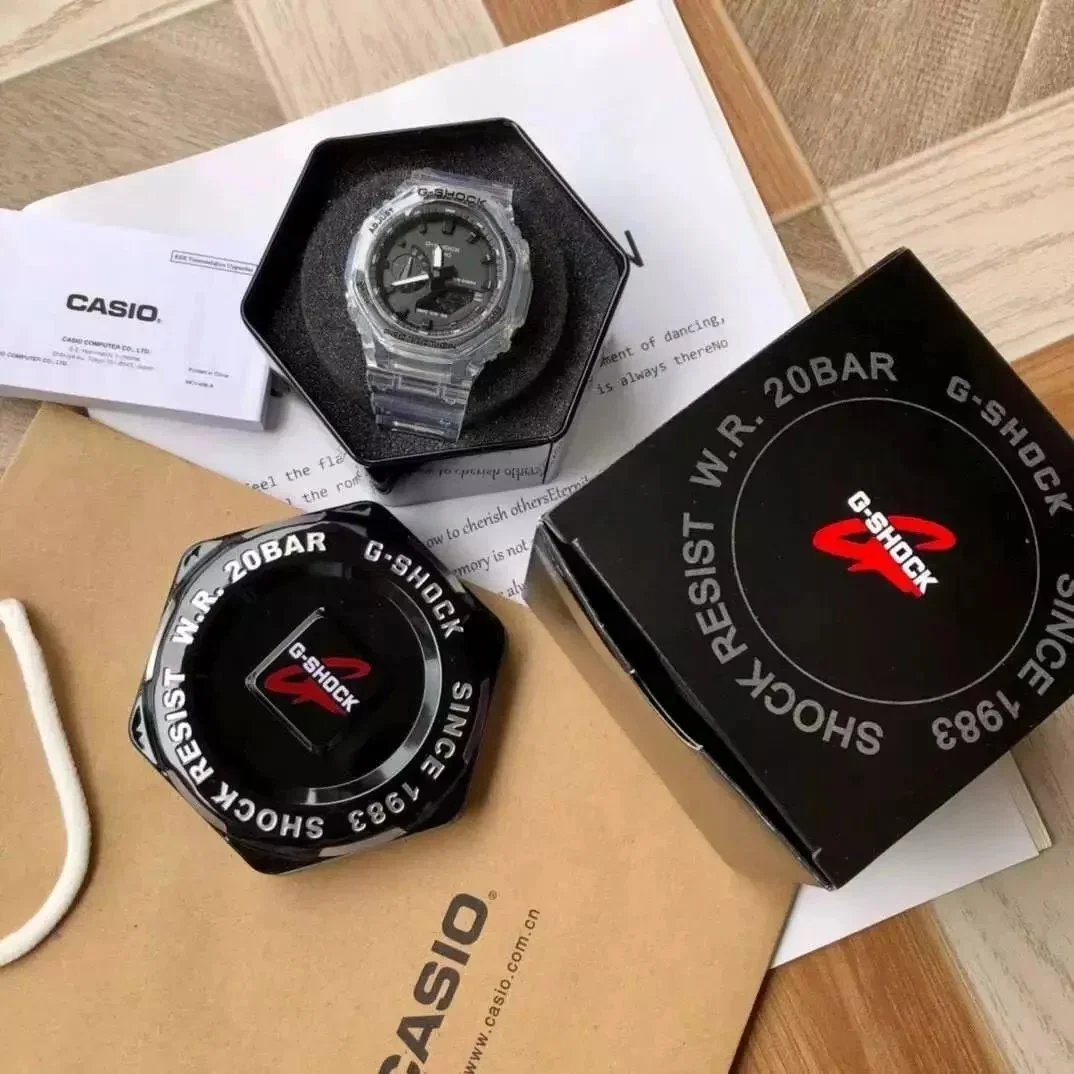 Casio G-Shock GA-2100 Clear Transparent Digital-Analog Watch