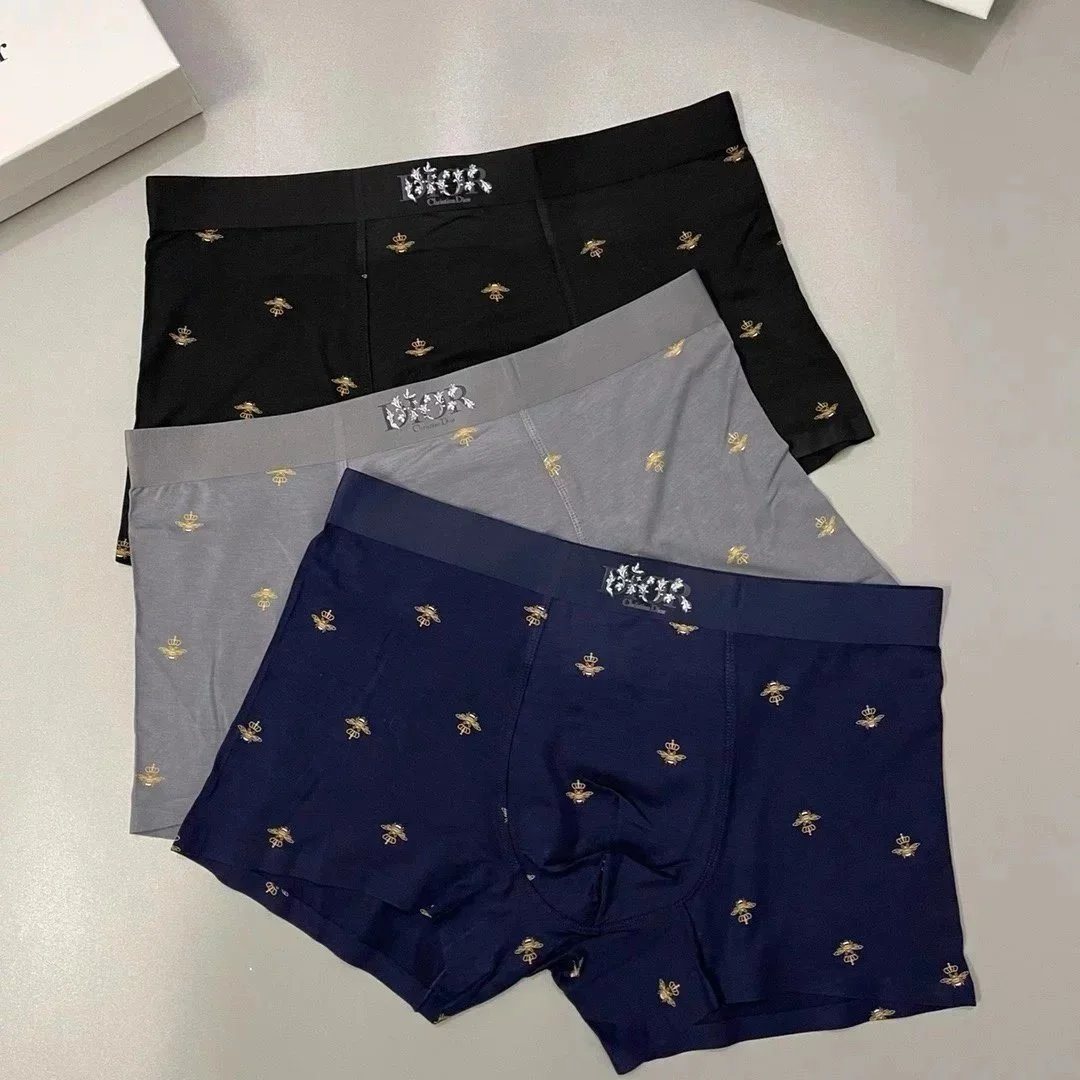 Dior Underwear Men's boxer briefs with logo waistband image 13
