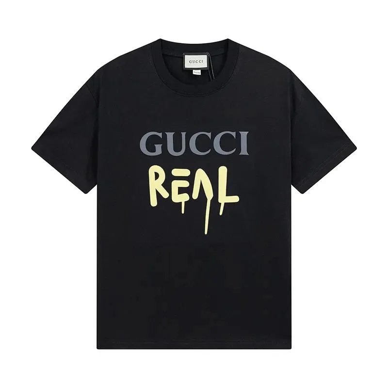 Gucci X Balenciaga White Black Cream Graphic Print Sweatshirt T-Shirt