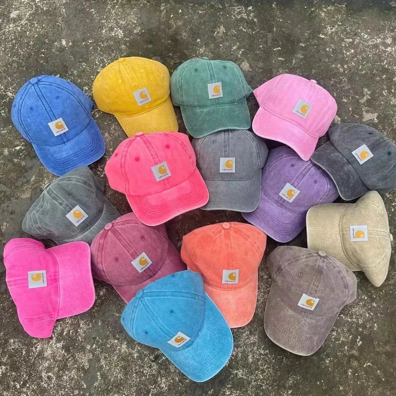 Carhartt Wip Washed Cotton Twill Cap T-Shirt