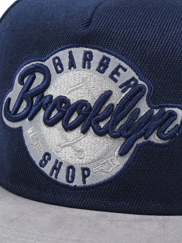Unbranded Hats Brooklyn Embroidered Flat-Brim Snapback Cap product detail image 10