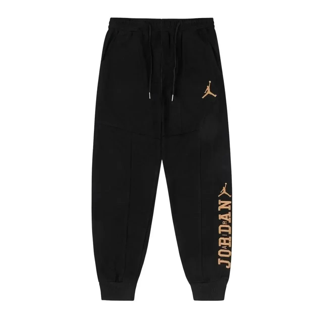 Jordan Brand Jordan Brand Black & Gold Track Pants Black