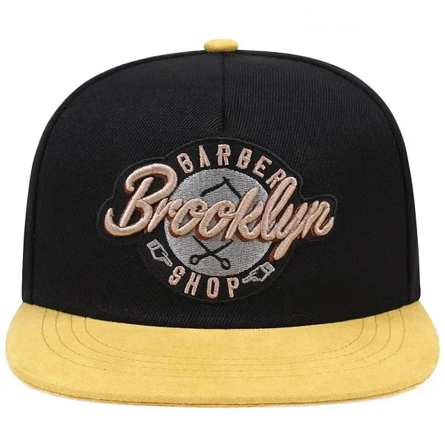 Unbranded Hats Brooklyn Embroidered Flat-Brim Snapback Cap product detail image 6