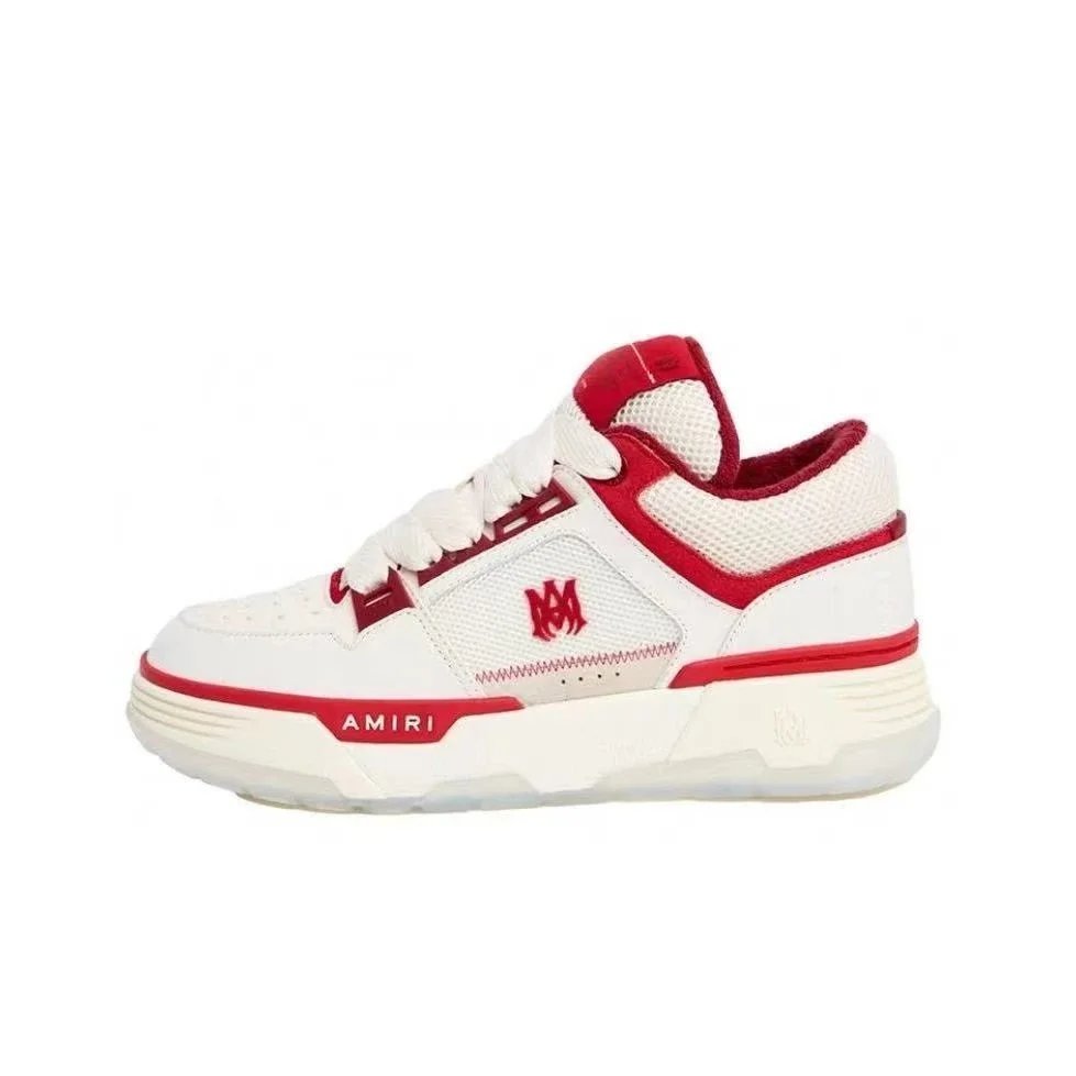White and red
