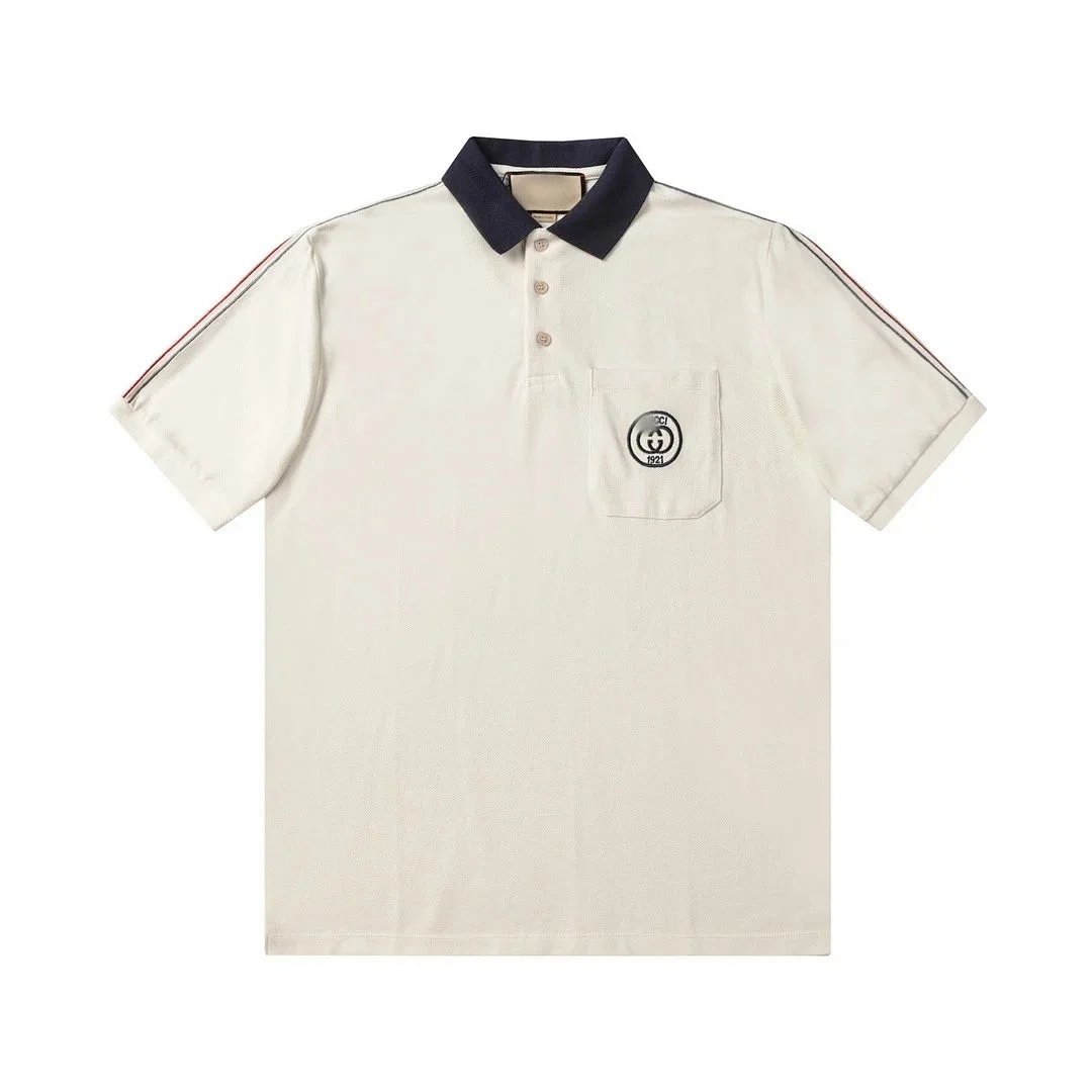 Gucci GG Marmont Heart Print Polo White Polo Shirt product detail 7 in Litbuy spreadsheet finds