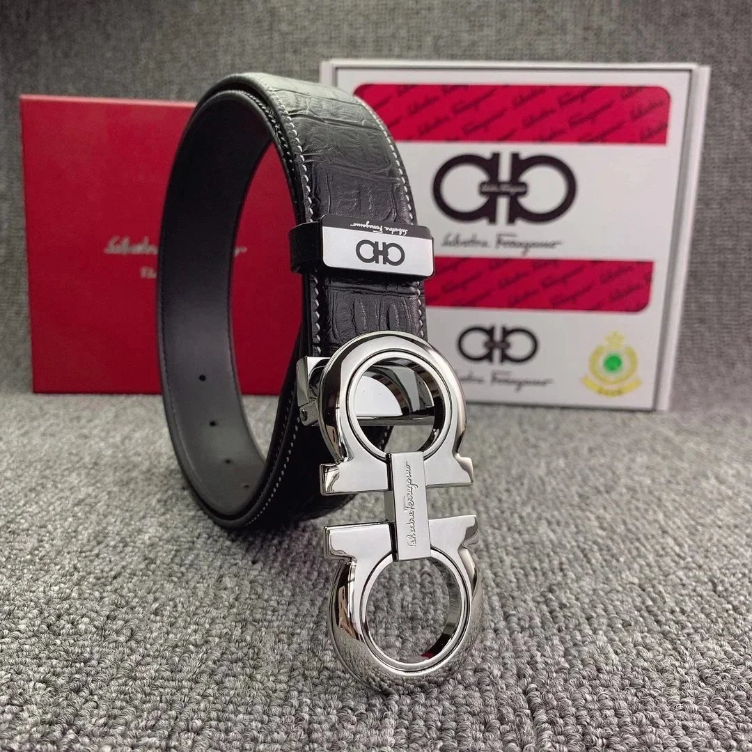 Ferragamo Belts Gancini Buckle Belt — 16