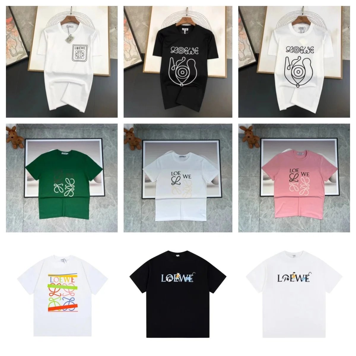 Loewe Anagram Logo T-Shirt - 002379