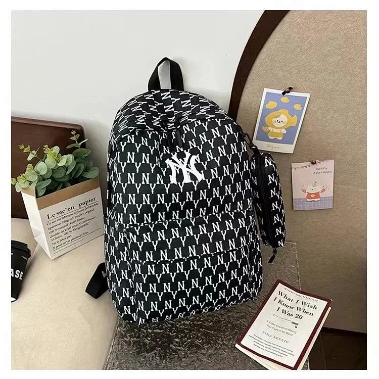 Design New York Yankees Monogram Red Casual Backpack product detail 2 in Litbuy spreadsheet finds