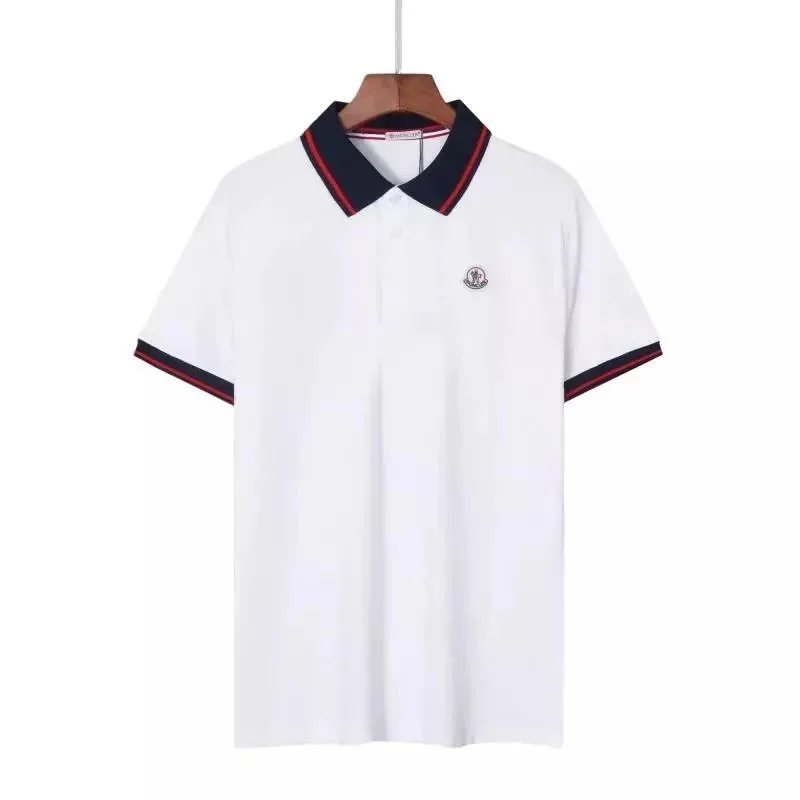 Moncler Shirts Short-Sleeve Polo Shirt — 19