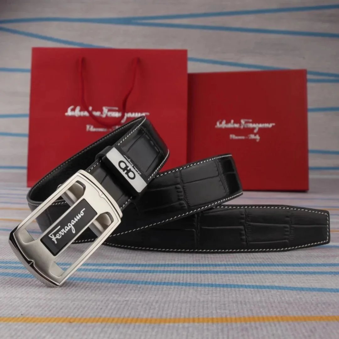 Ferragamo Belts Gancini Buckle Belt — 39
