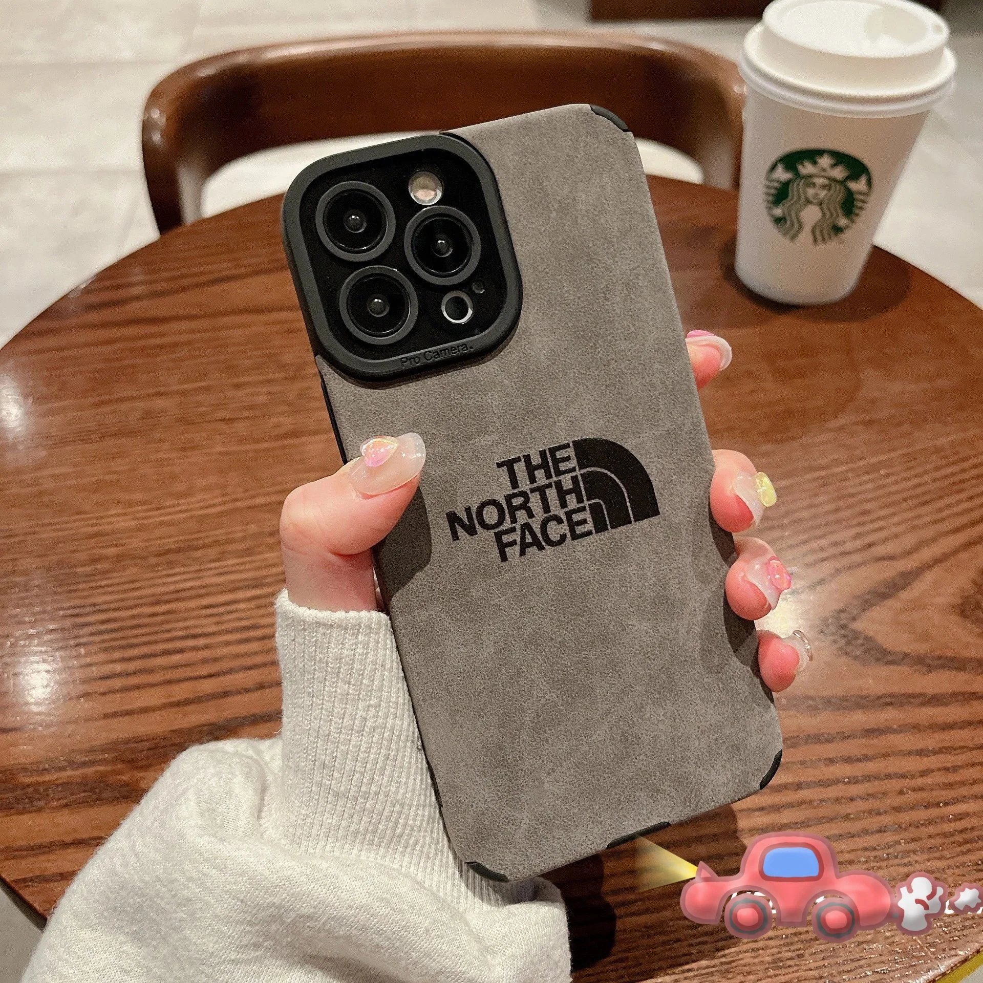 深灰色北面 option