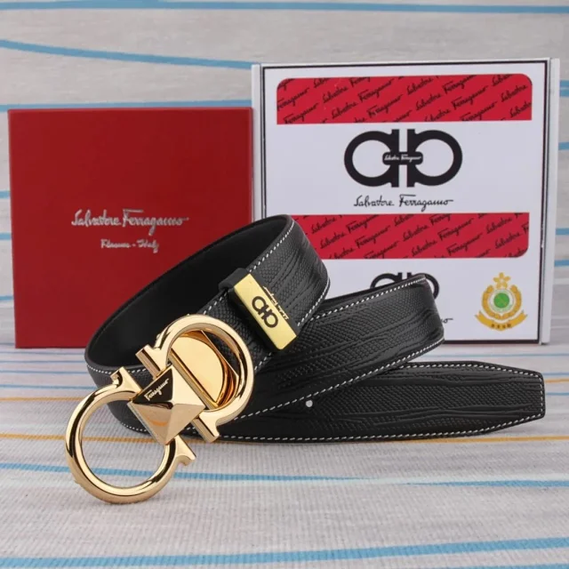 Ferragamo Belts Gancini Buckle Belt product detail image 10