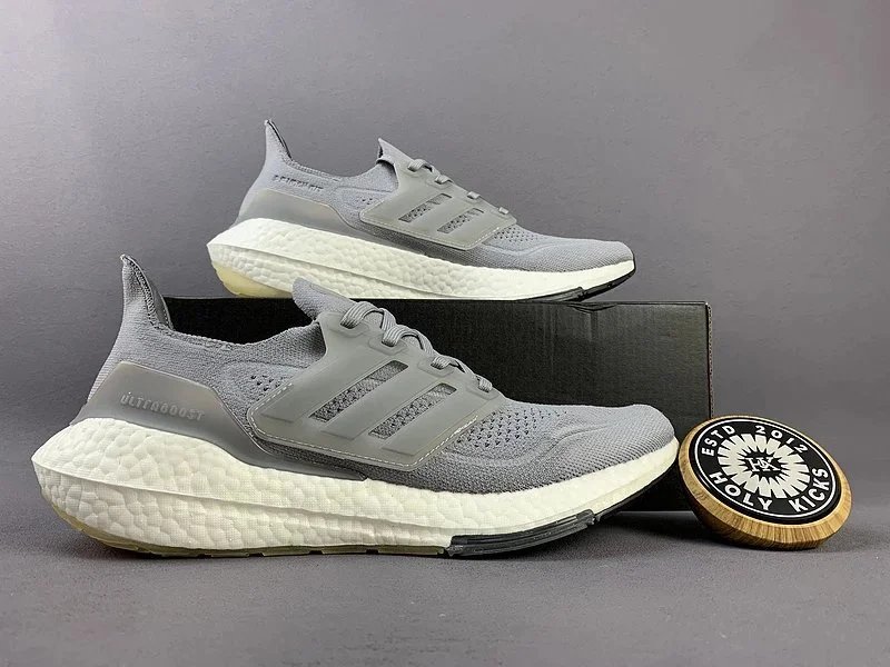 Adidas Ultra Boost Black Primeknit Running Sneakers