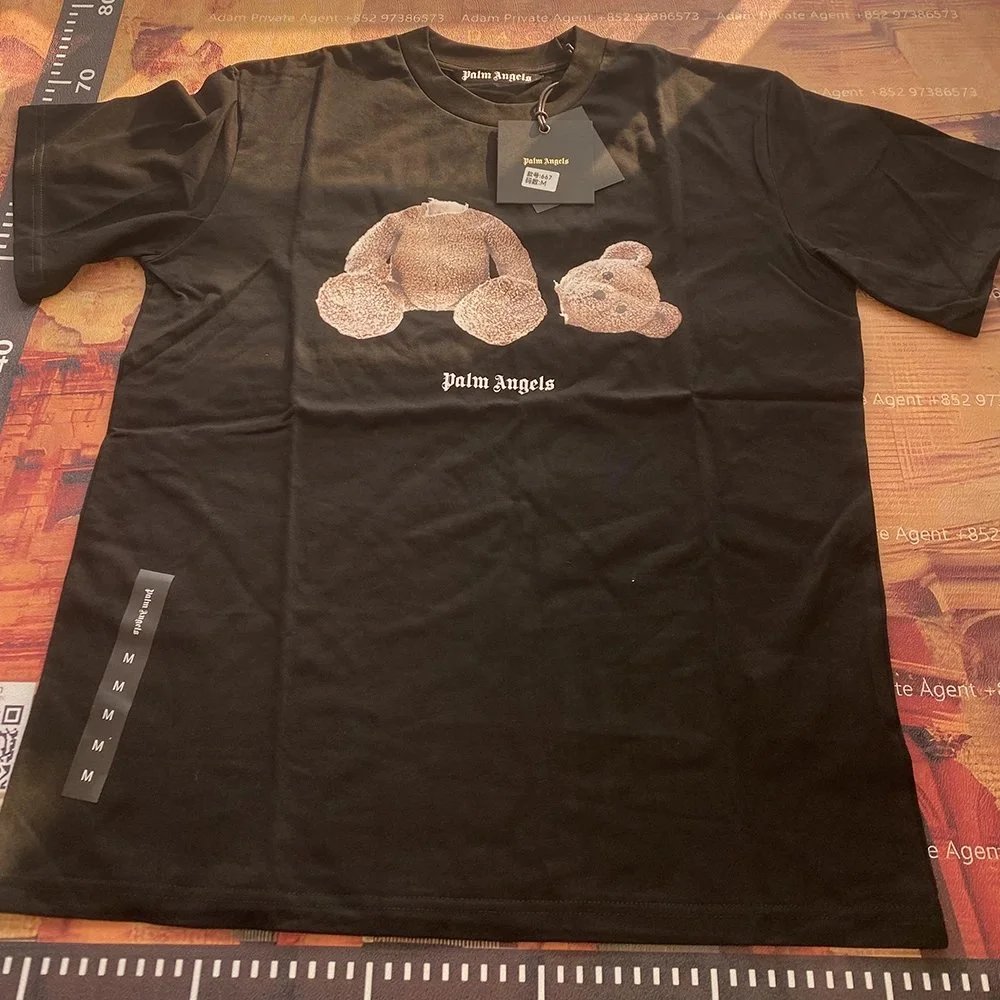 Palm Angels Teddy Bear Graphic T-Shirt - 001374