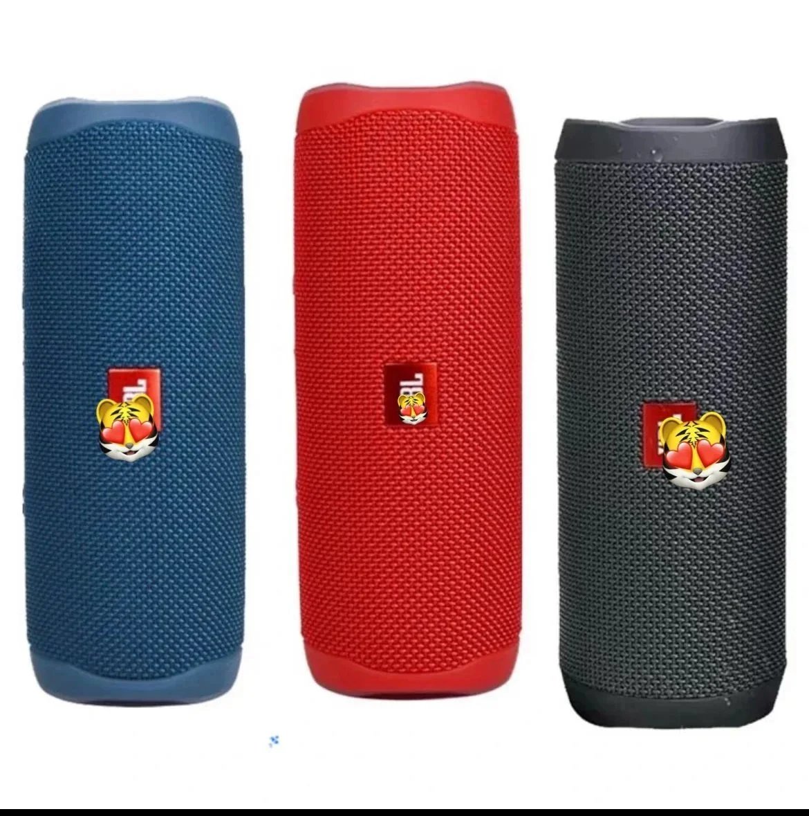 JBL Charge 5 Black Tiger Emoji Edition Portable Bluetooth Speaker