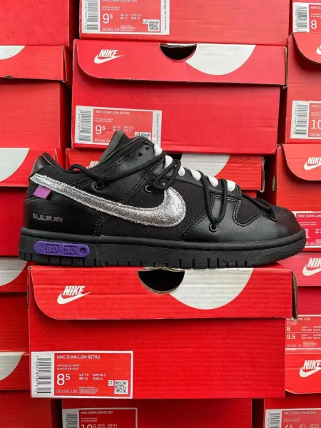 Nike SB Dunk Low Retro Bandana Plaid Sneakers - 8