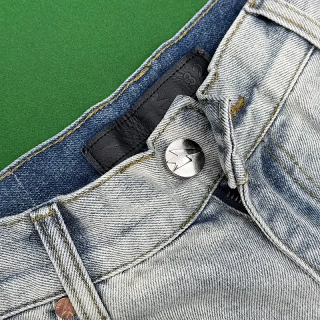 Chrome Hearts Jeans Embroidered patch straight-leg product detail image 9