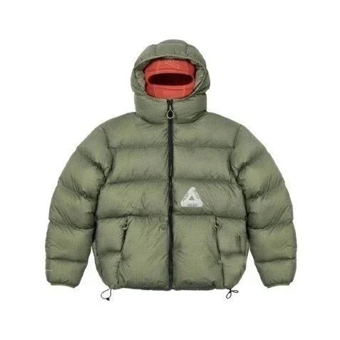 Palace Tri-Ferg Black Puffer Jacket