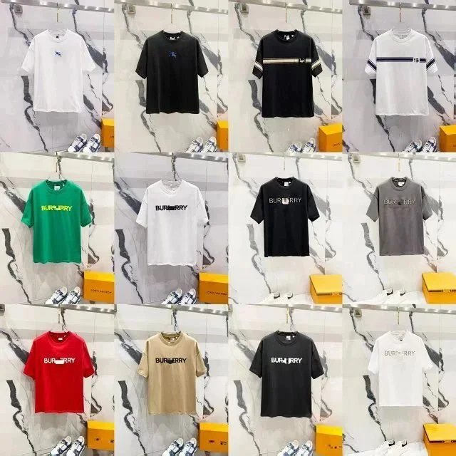 Burberry Logo White Oversized T-Shirt