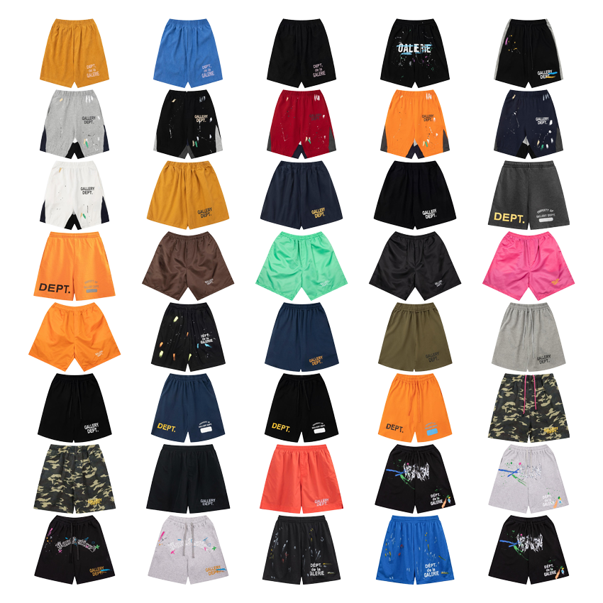 Gallery Dept. Paint Splatter Shorts