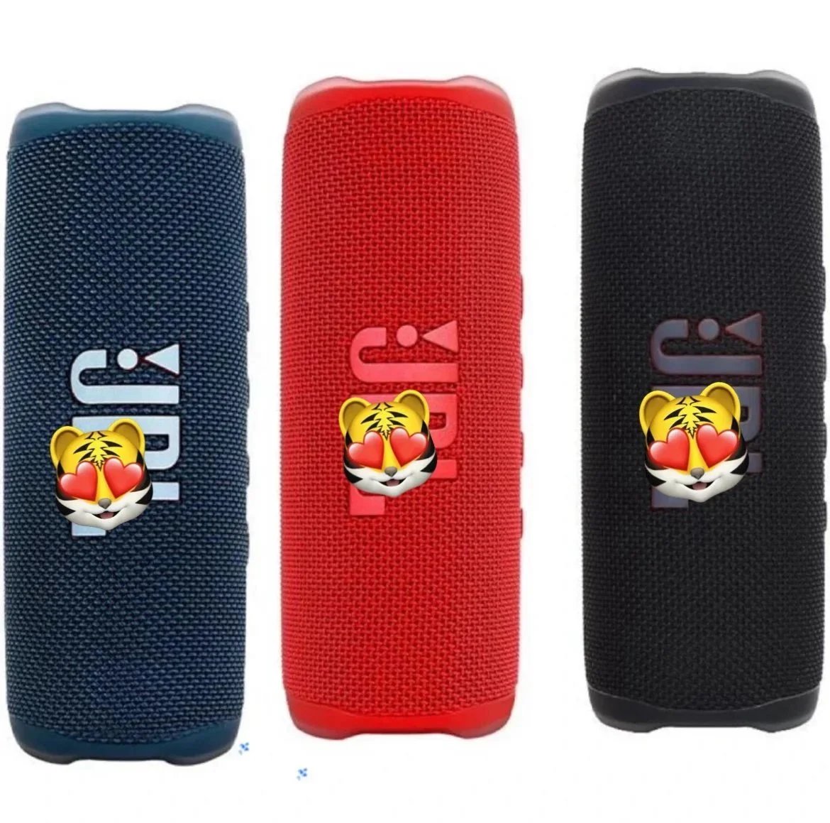 JBL Charge 5 Black Tiger Emoji Edition Portable Bluetooth Speaker