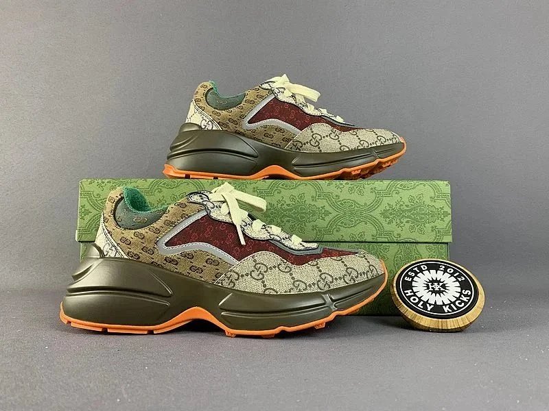 Gucci Rhyton GG Monogram Black Chunky Sneakers product detail 2 in Litbuy spreadsheet finds