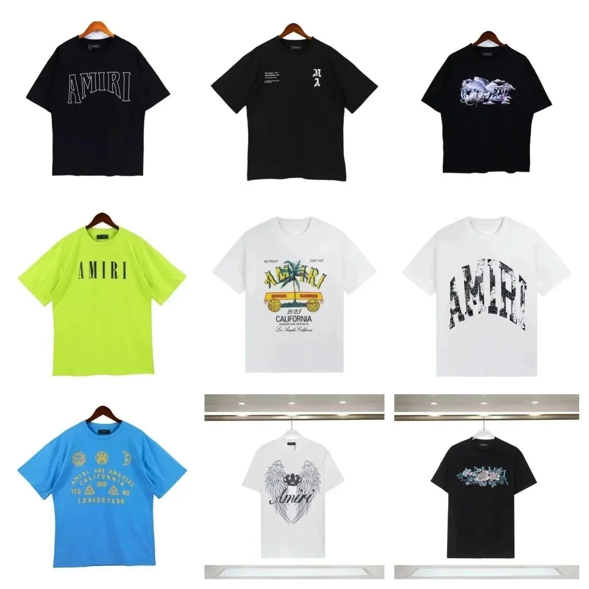 Amiri Graphic Print T-Shirts