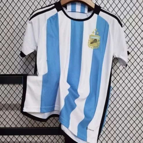 Blue and white stripes