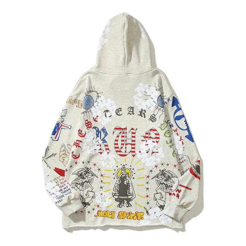 Hellstar Graphic Print Pullover Hoodie product photo 3