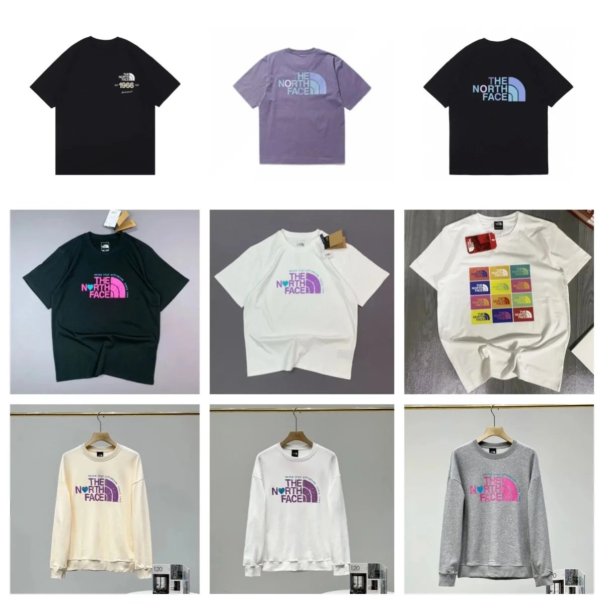 The North Face Logo Graphic T-Shirts & Sweatshirts - 001543