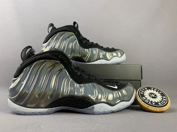 Nike Air Foamposite One Metallic Silver Sneakers - 1