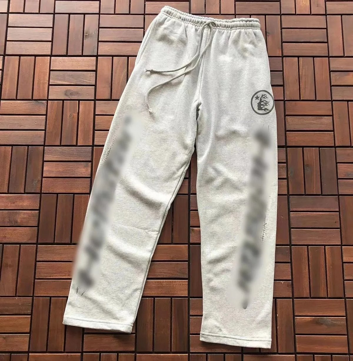 Design Flame Star Sweatpants Black / Gray product detail 7 in Litbuy spreadsheet finds