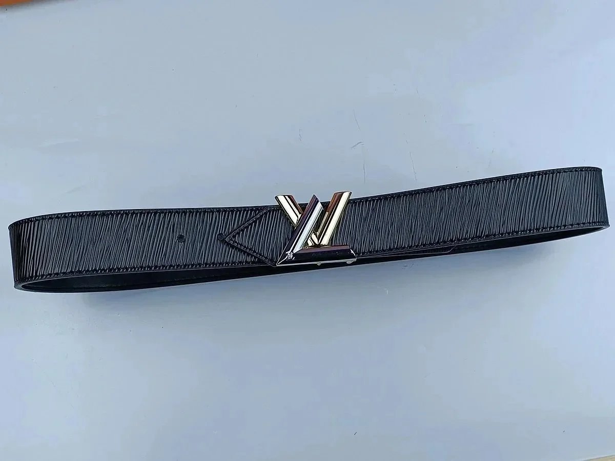 Louis Vuitton Tiger Motif Leather Belt White - 8