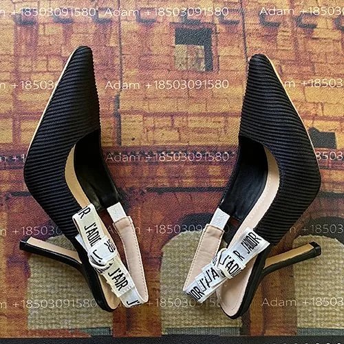 Dior J'Adior Slingback Stilettos Black product listing in Litbuy spreadsheet finds