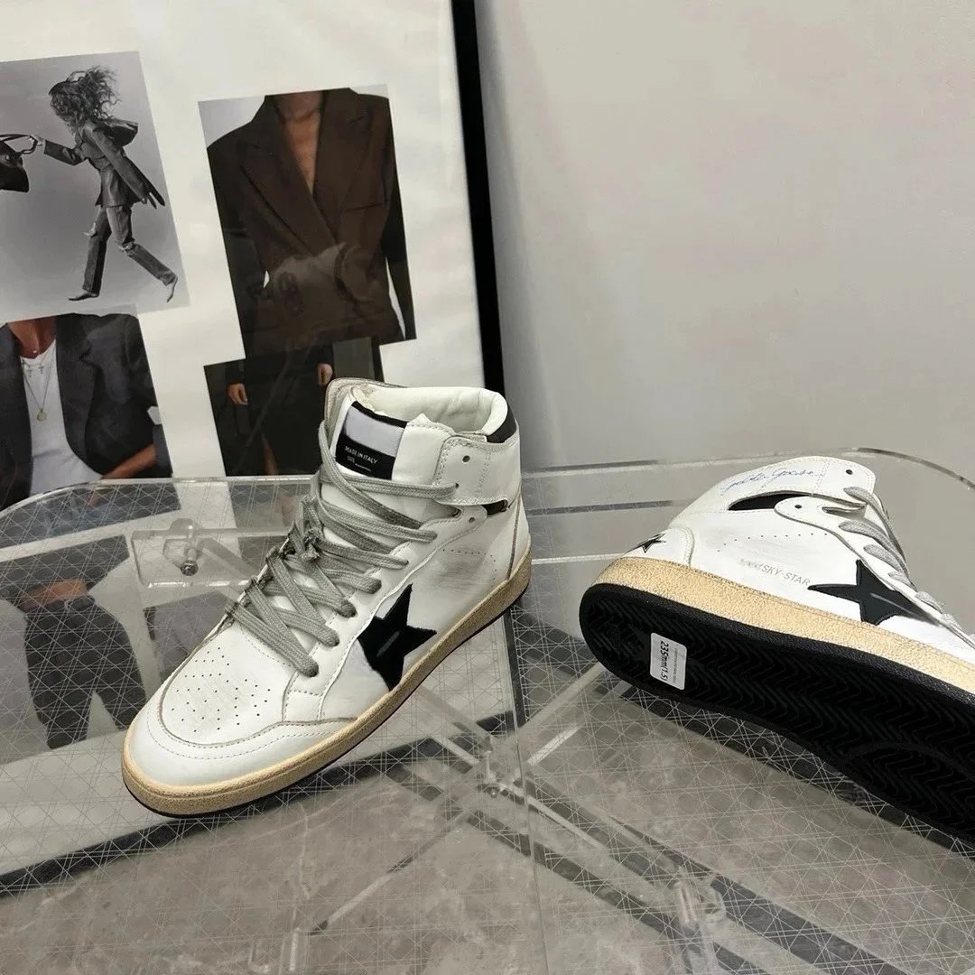 Youth High-Top Distressed Sneaker photo 8