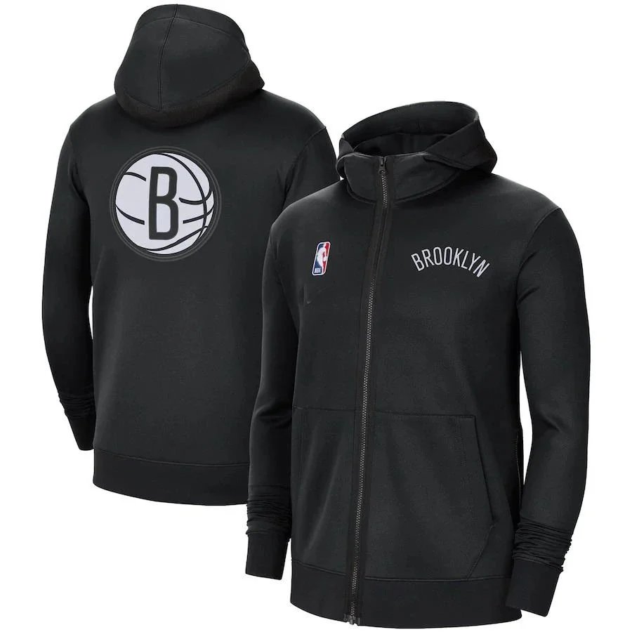 Nike NBA Denver Nuggets City Edition Full-Zip Hoodie Navy - 5