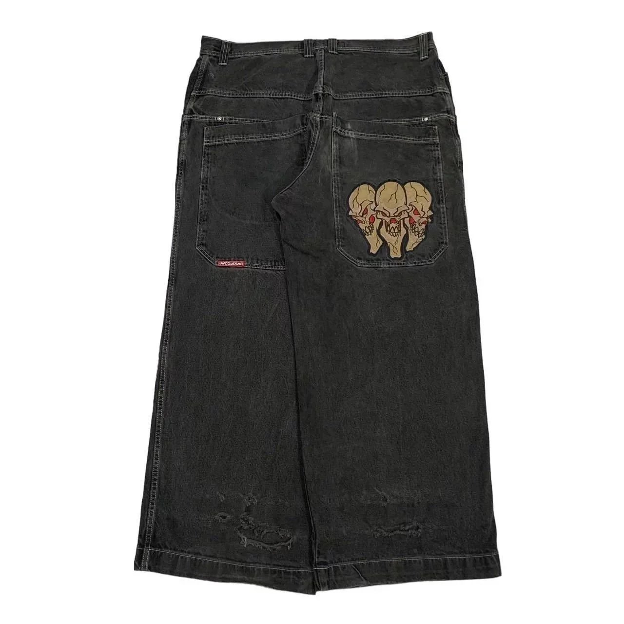Evisu Jeans Seagull-print — 34 Black